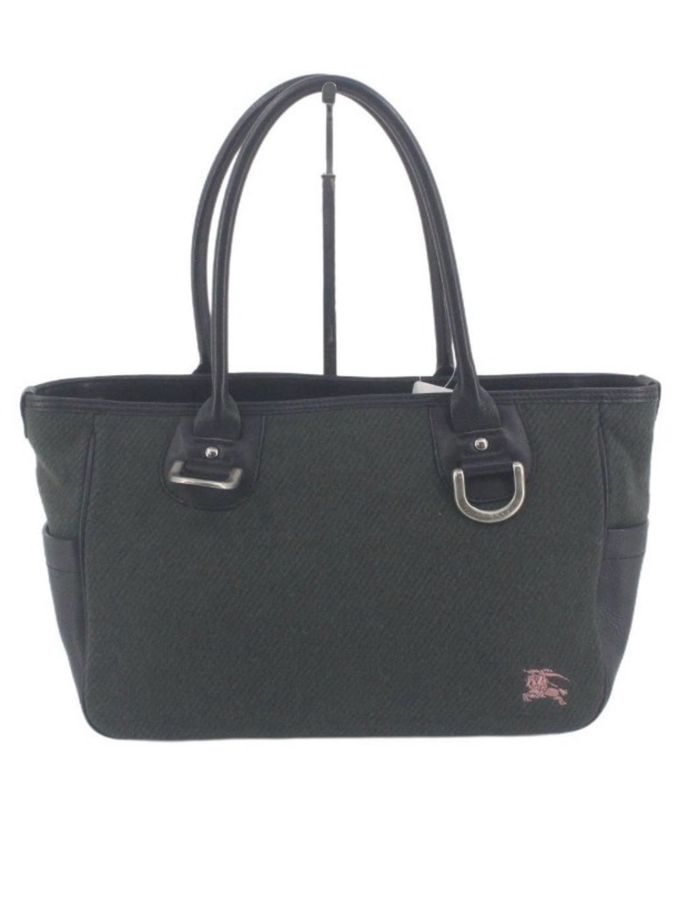 ✨Live Show Listing✨ BURBERRY GREEN CANVAS TOTE BAG
